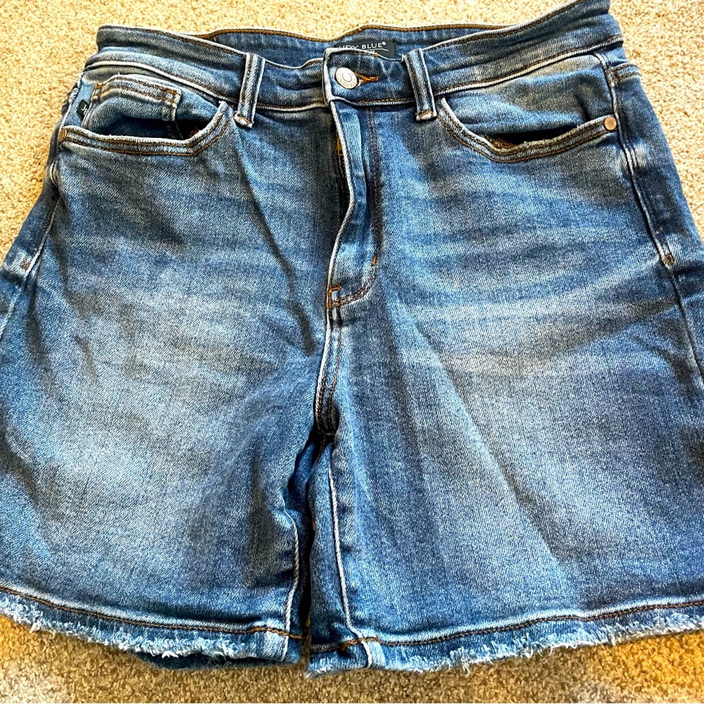 Judy Blue Women Denim Shorts - Size Large